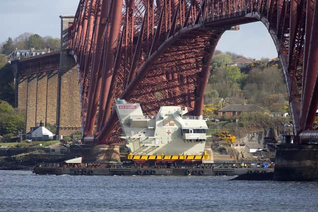 Picture: Michael McGurk/Aircraft Carrier Alliance/PA Wire