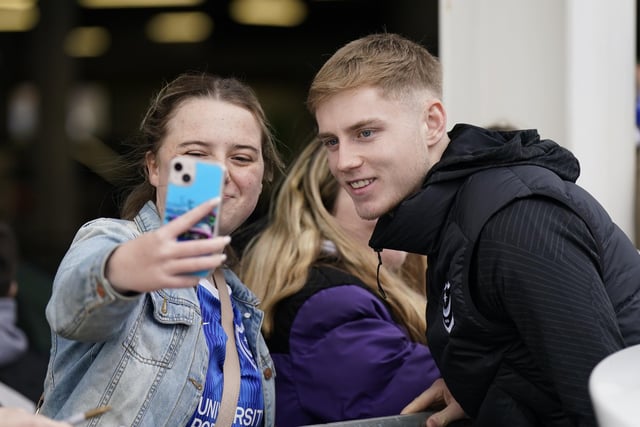 Our photographer Jason Brown captured all the action - on and off the pitch - at Fratton Park for Pompey's clash with Fleetwood.