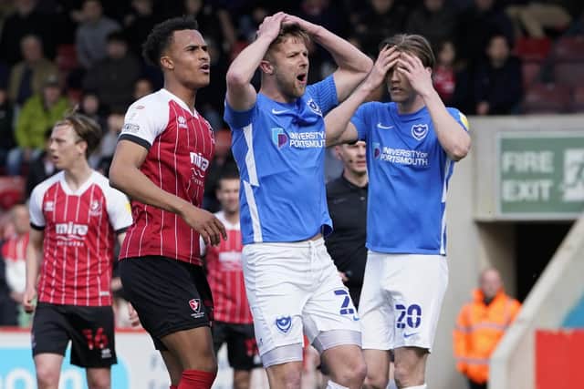 Danny Cowley put Michael Jacobs on the bench amid five changes at Cheltenham.