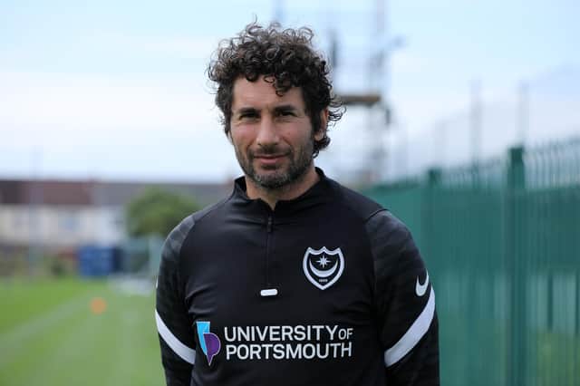 Roberto Gagliardi has been standing in as Pompey head of football operations on an interim basis since March. Picture: Chris Moorhouse