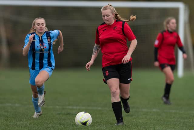 Widbrook (red) v Fleetlands.

Picture: Keith Woodland