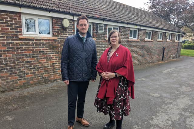 Portsmouth South MP Stephen Morgan and Dame Meg Hillier