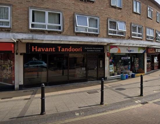 Havant Tandoori, on Market Parade, has a rating of 4.3 out of five from 165 reviews on Google.