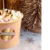 Crumbelicious is dishing up a range of delicious crumble treats at the Gunwharf Quays Christmas Village.