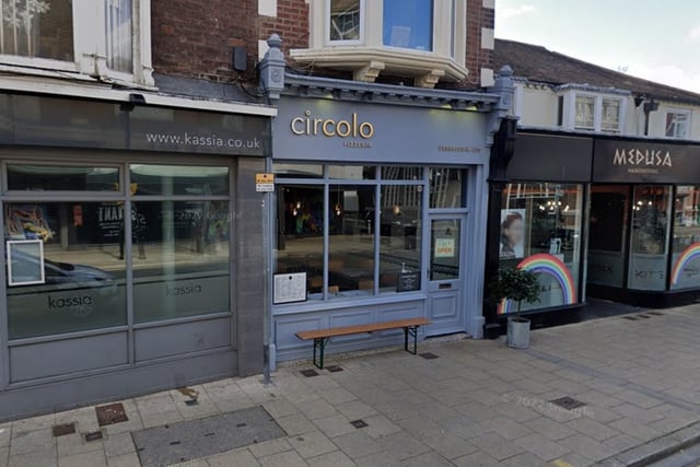 Circolo Pizzeria, Portsmouth, is based in Osborne Road, and it has a Google rating of 4.4 with 297 reviews.