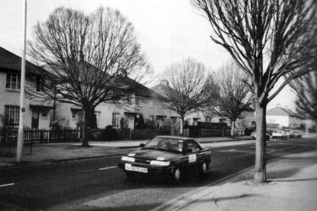 Cheriton council estate, Anns Hill Road, Gosport, 1989