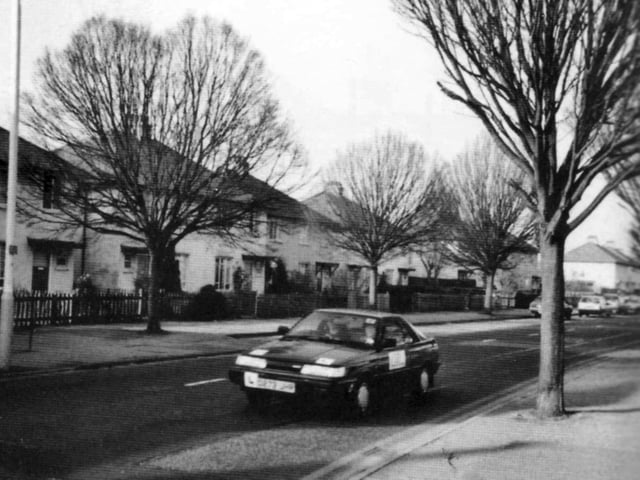 Cheriton council estate, Anns Hill Road, Gosport, 1989