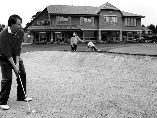 The new club at Rowlands Castle Club in 1994 attracts locals. The News PP5174