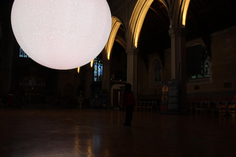 St Mary's Church Sun Installation.