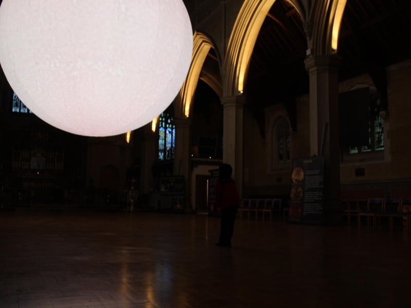 St Mary's Church Sun Installation.