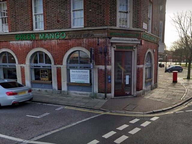 Green Mango Natural Salon, on Ordnance Row, has a rating of 4.7 out of five from 135 reviews on Google.