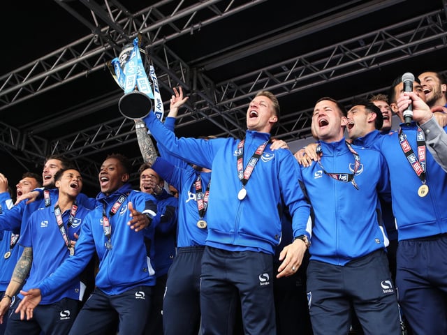 ‘That Pompey dressing room under Cookie had the best team spirit of my 22 years as a footballer.
‘Pompey stuck in League Two was crazy. I hope they get back to where they deserve to be and, when that happens, I’ll always feel I played a big part at the very beginning.
‘I’d like to think we were the team which got the ball rolling. When that promotion occurs, I’ll be watching from afar with great pride thinking “We started that”.’
(Carl Baker, November 2023)
Picture: Joe Pepler