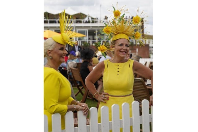 Ladies Day at Goodwood saw everyone dressed in their finest outfits. 
Picture credit: Clive Bennett