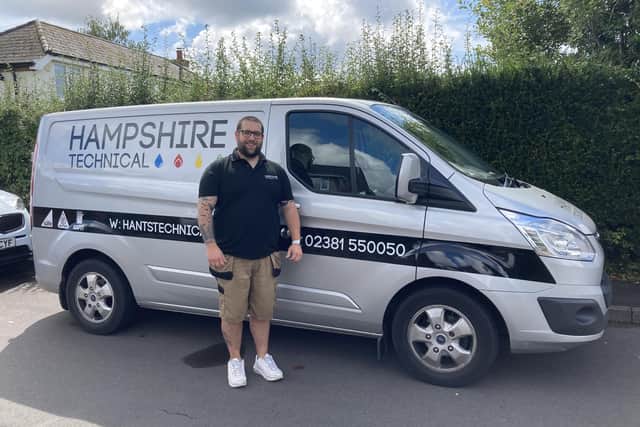 Steve Simmonds of Hampshire Technical 