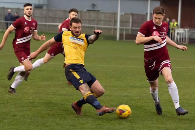 Steve Hutchings ccould be flying back to Portsmouth to play for Moneyfields against AFC Bournemouth in the Hampshire Senior Cup.
Picture: Duncan Shepherd