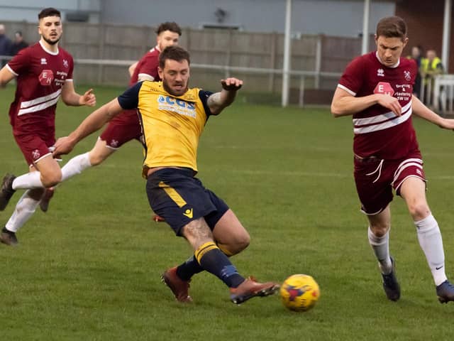 Steve Hutchings ccould be flying back to Portsmouth to play for Moneyfields against AFC Bournemouth in the Hampshire Senior Cup.
Picture: Duncan Shepherd