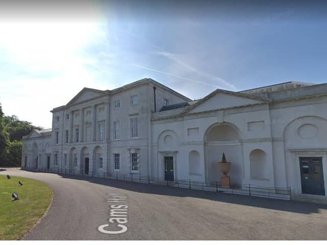 The Cams Hall business centre were Infinite Care is based. The care firm has been rated inadequate by the CQC