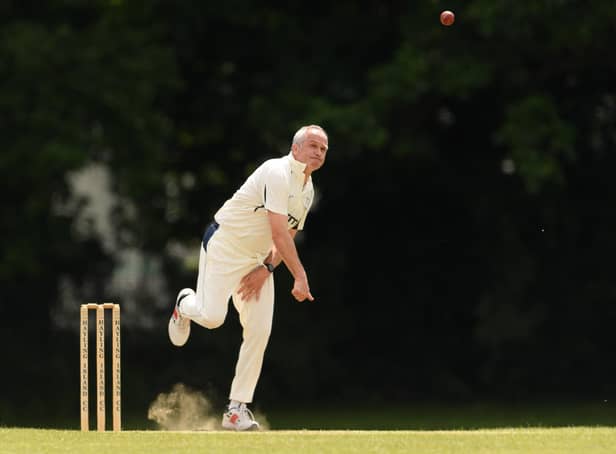 Roland Barnard took four wickets for Hayling Island in  their Hampshire League victory over relegated United Services Portsmouth 2nds.

Picture: Keith Woodland