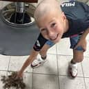 Alexander Beech, 7, has raised an incredible amount for charity by committing to having his head shaved.
