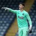Plymouth keeper Michael Cooper. (Photo by Lewis Storey/Getty Images)