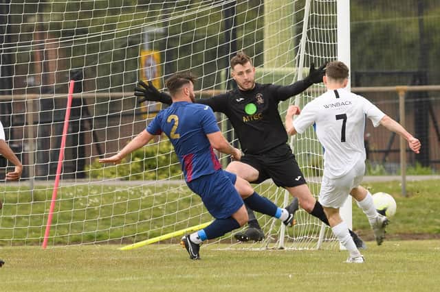 Goalkeeper Tom Price has returned to US Portsmouth after a spell at Moneyfields.
Picture: Keith Woodland
