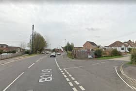 Emergency services, including an air ambulance, scrambled to the scene in New Road, Bedhampton. Picture: Google Street View.