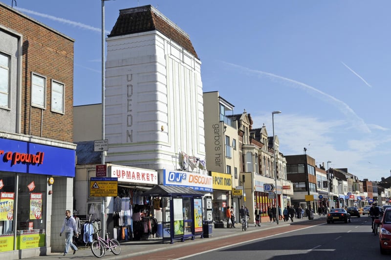 Shops in London Road, North End 2012. Picture: Malcolm Wells 121337-1415