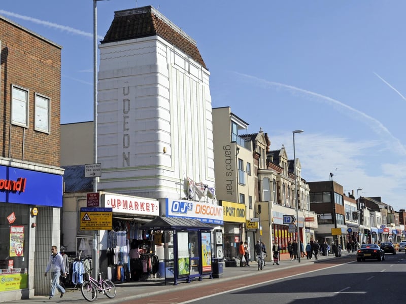 Shops in London Road, North End 2012. Picture: Malcolm Wells 121337-1415