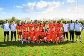 The AFC Portchester under-23s team. Picture: Keith Woodland (150421-1024)