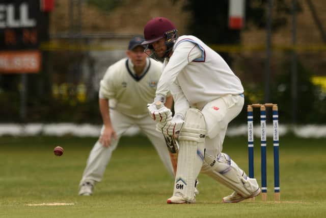 Jack Davies struck an unbeaten 32 as Portsmouth & Southsea defeated  Gosport Borough at Privett Park.
Picture: Keith Woodland