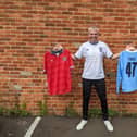 Dan runs a football shirt instagram account, which he has used to raise hundreds for the Teenage Cancer Charity