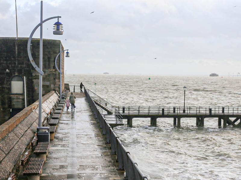 The Met Office said wind speeds in some part of the UK reached 70mph.