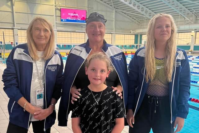 Nicole Mackenzie, Teresa Clark and Pam Nye at last year's British Transplant Games