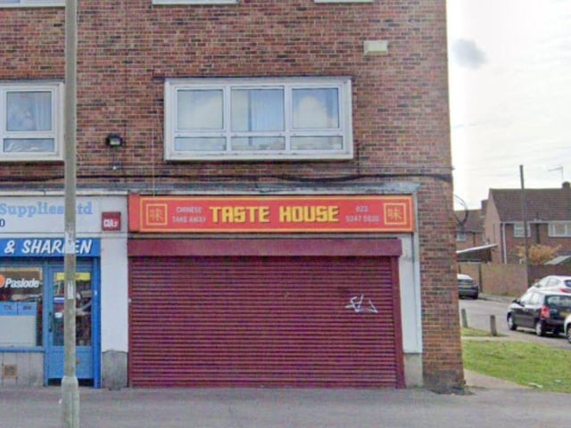 Taste House, a Chinese takeaway in Havant, was given a four-out-of-five food hygiene rating following assessment on March 15, the Food Standards Agency website shows.