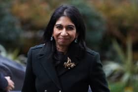 Home secretary Suella Braverman. Picture: Stefan Rousseau/PA Wire