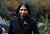 Home secretary Suella Braverman. Picture: Stefan Rousseau/PA Wire