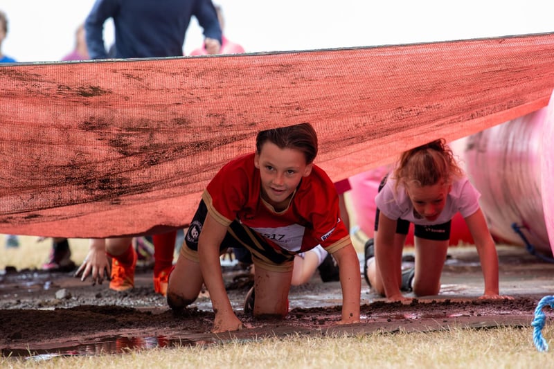 Race for Life Pretty Muddy took place on Saturday morning on Southsea Common as children and adults took on the obstacle course race.
Photos by Alex Shute