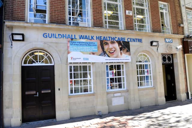 Guildhall Walk Healthcare Centre, on Guildhall Walk