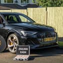 Mr Dewane said he was happy that his new Audi was electric. Pictured is Mr Dewane.
