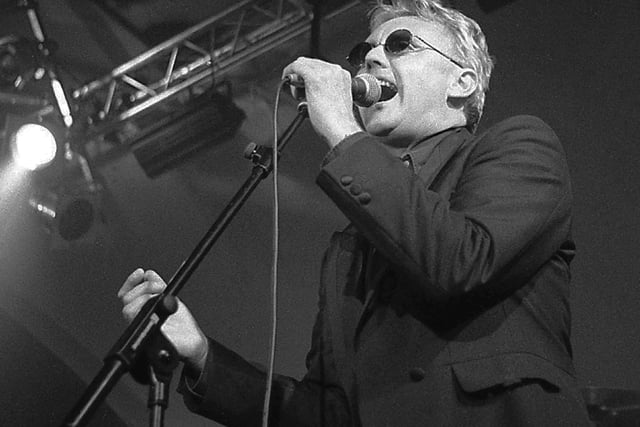 Queen drummer Roger Taylor at The Gosport Festival.