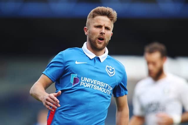 Pompey winger Michael Jacobs