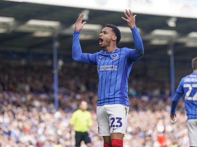 Josh Murphy gave the Pompey fans plenty to cheer about after he opened the scoring on 20 minutes.
