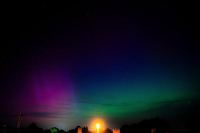 The Northern Lights seen over Portsmouth.