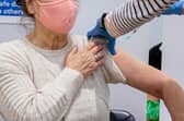 People are being vaccinated at Emsworth Baptist Church, Emsworth on 19 January 2021.

Picture: Habibur Rahman