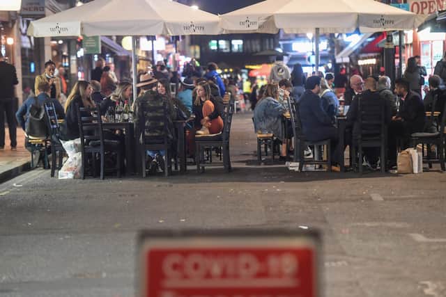BEFUDDLED: Stay in, eat out. Bubbles of six -  no wonder we're all confused. Picture: Getty