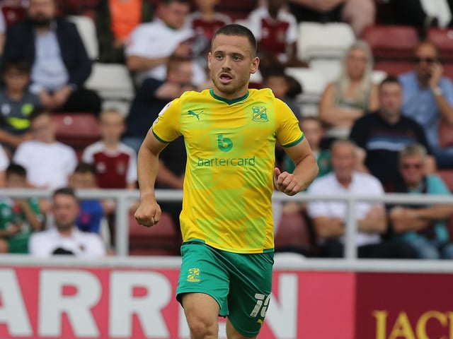 Club: Swindon; Age: 27; Appearances: 31; Goals: 10; Assists: 3; WhoScored rating: 6.95