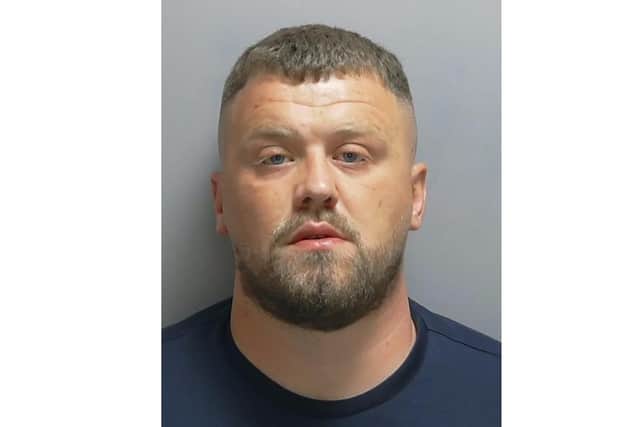 Aston Hannis, 30, of Leah Gardens, Eastleigh.