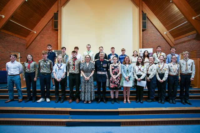 This year's Gold Award Achievers
