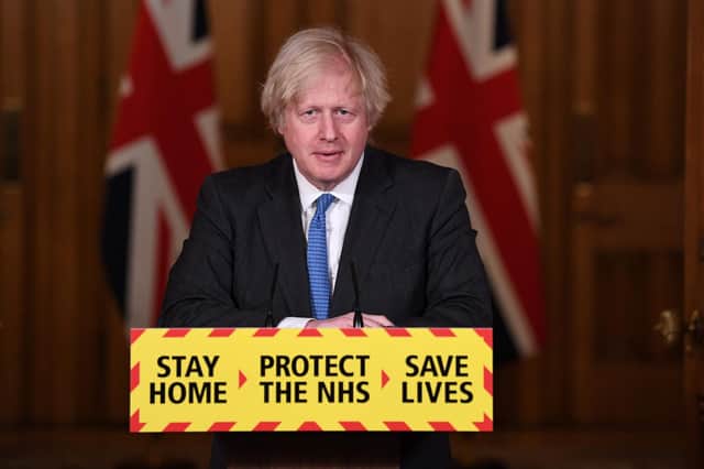 Boris Johnson is due to give a lockdown update next Monday. Pic: STEFAN ROUSSEAU/POOL/AFP via Getty Images)