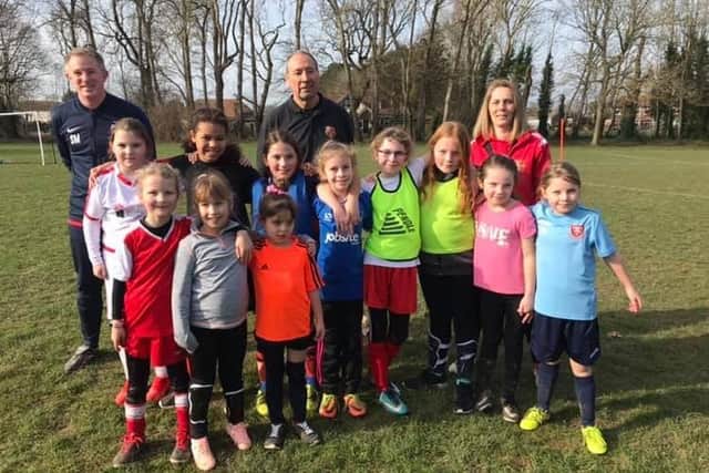 Stubbington became an FA Wildcats centre two years ago and now have four all-girls teams